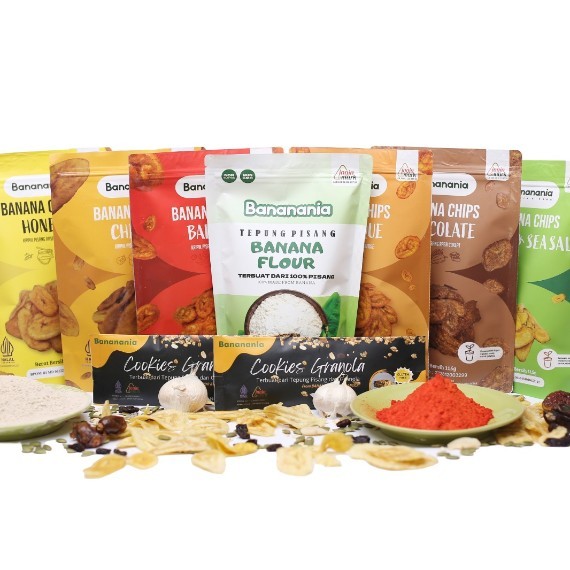 Bananania Banana Chips | Bananania Banana Flour | Bananania Banana Cookies