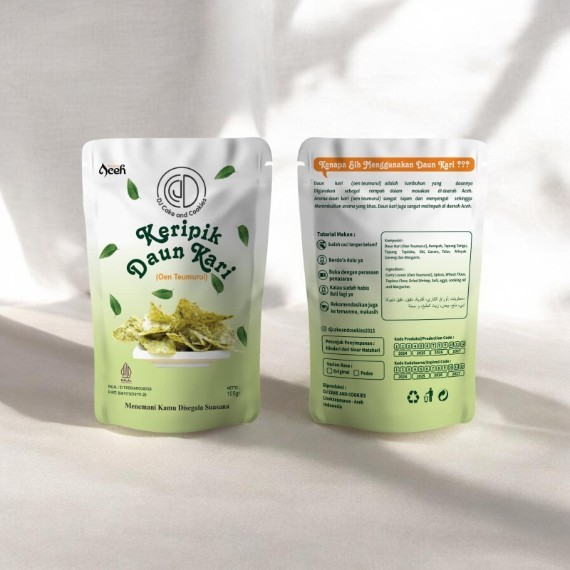 Curry Leaves Chips (Oen Teumurui Chips)