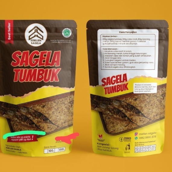 Mashed Smoked Sagela Fish