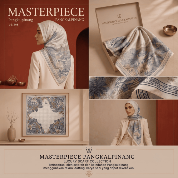 Women's Blouse from the Jejak Swatantra Series, Pangkalpinang Masterpiece Hijab, Skirt Pattern BN 10