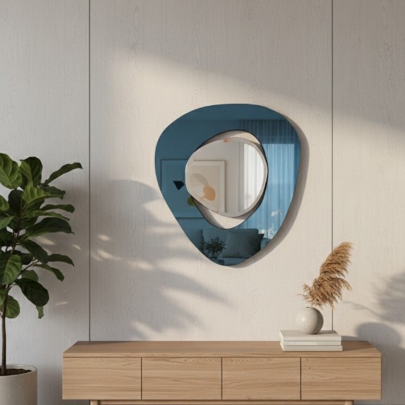 Mirror Blue Soul Decoration