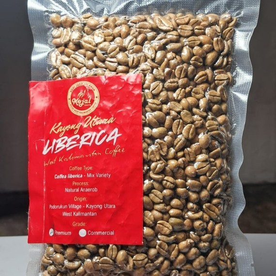 Greenbeans Liberika Kojal Kayong Utara - Grade Premium - Proses Natural Anaerob Klasik