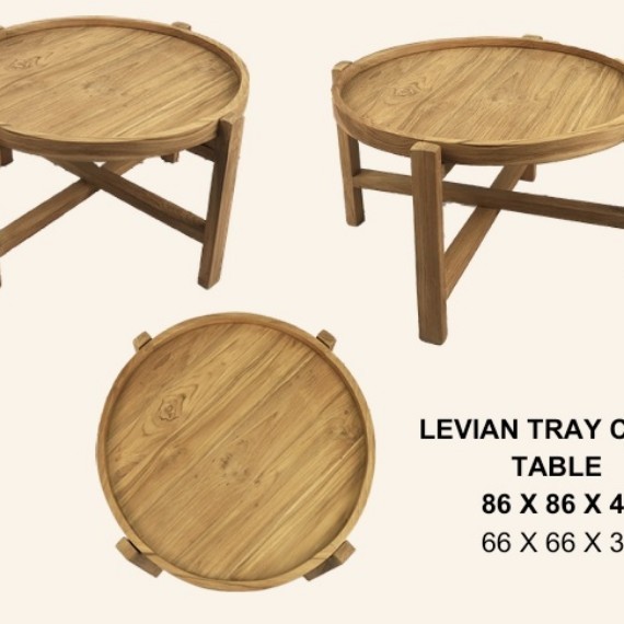Levian Tray Coffee Table Set