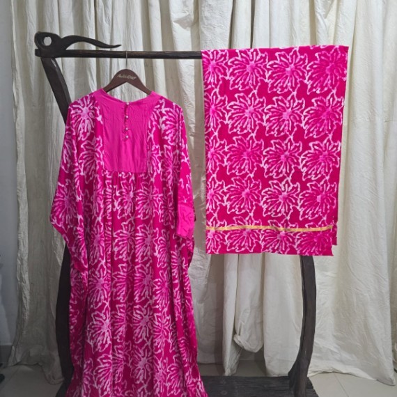 Ozzy Batik Pekalongan Gamis, Abaya, and Shawl