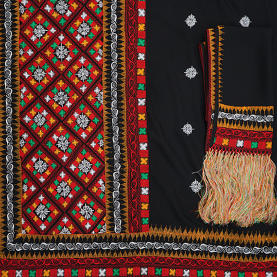 Embroidered Fabric - Tapak Seleman Motif (Bordir)