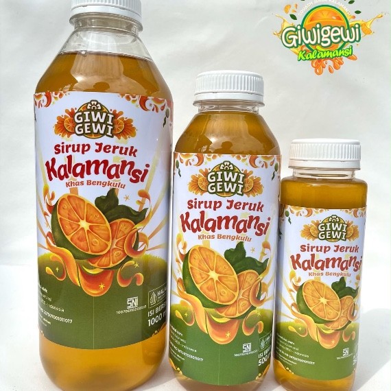 Calamansi Syrup Giwigewi 1000ml