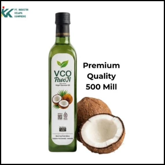 VCO Virgin Coconut Oil FtwoN Premium Quality 500 Mil