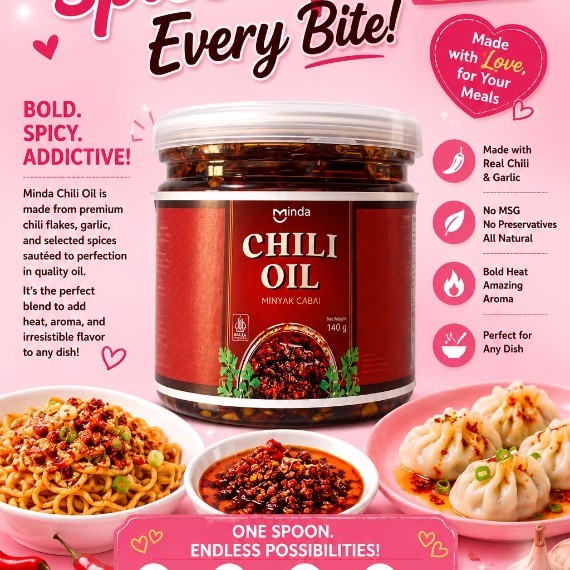 Minda Garlic Coconut Oil 140g