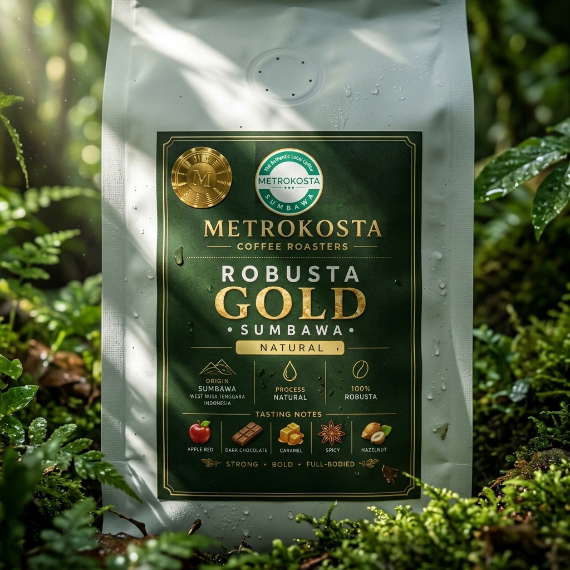 Sumbawa Robusta Gold Coffee