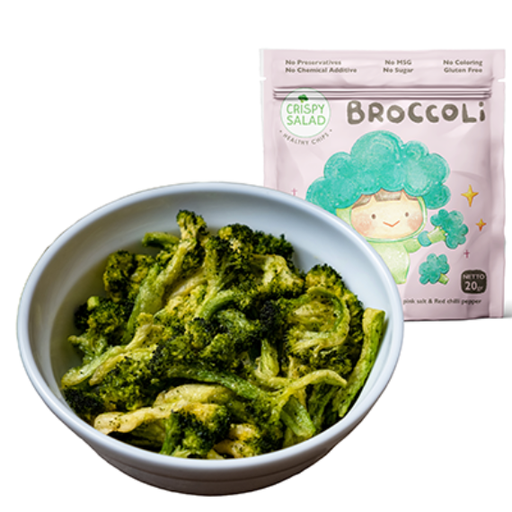 Crispy Salad Vacuum Dried Broccoli
