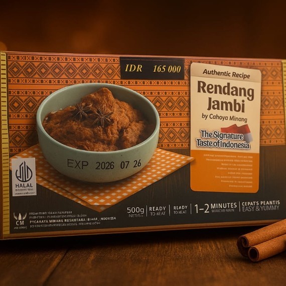 Rendang Jambi Pouch 250gr
