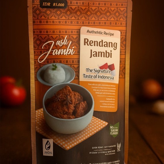 Rendang Jambi Pouch 250gr