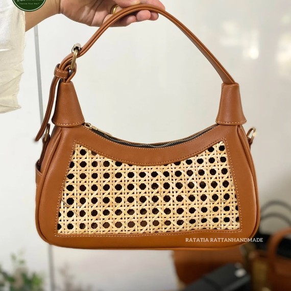 Edelweis Rattan Bag