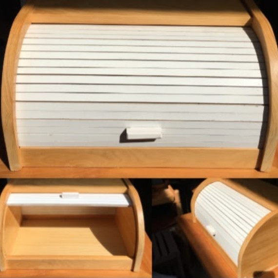 Slide Box in Natural White
