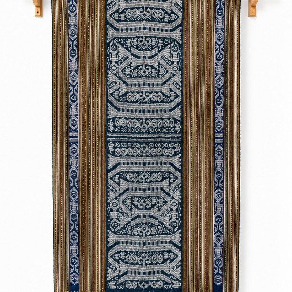 Indigo Woven Fabric (Tenun Ikat)