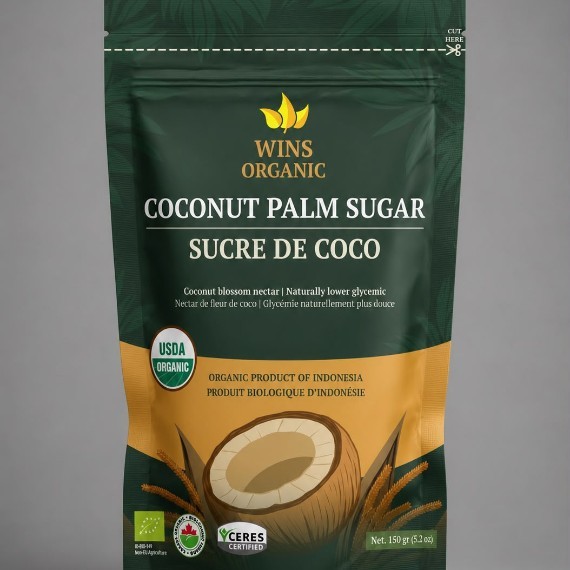 Organic Coconut Sugar Granules