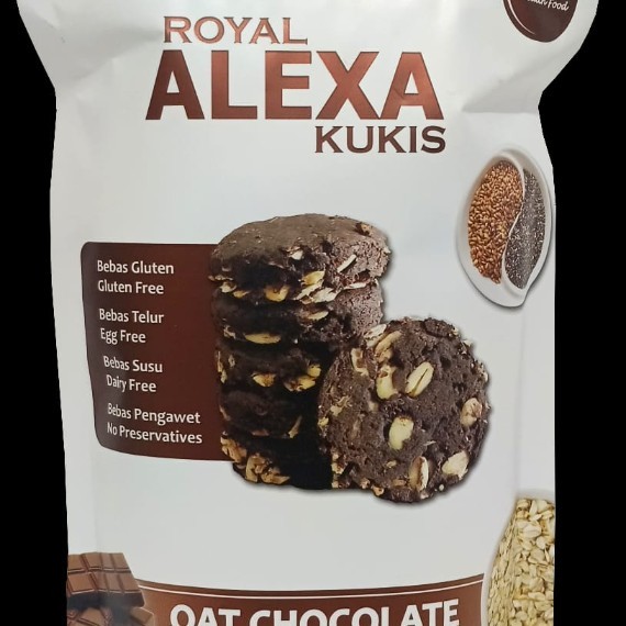 Royal Alexa Cookies - Oat Chocolate 180 Gram