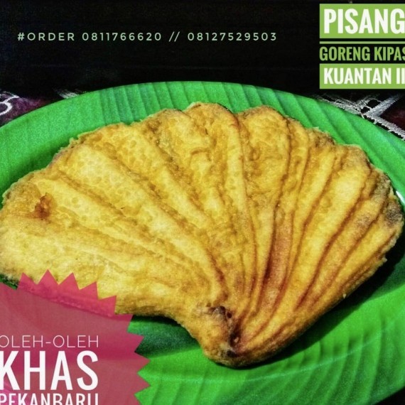 Frozen Fan-Shaped Fried Bananas