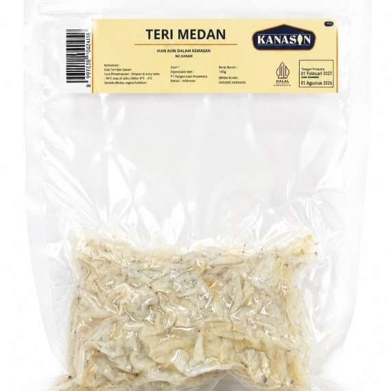 Teri Medan / Dried White Salted Anchovy