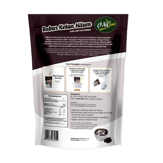 Onic Prima – Black Glutinous Rice Variant