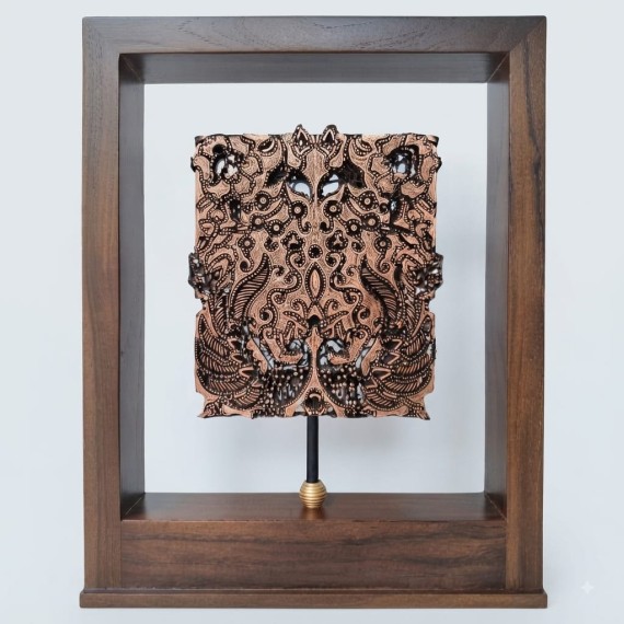 Copper Artwork Batik Stamp HR 854 XL