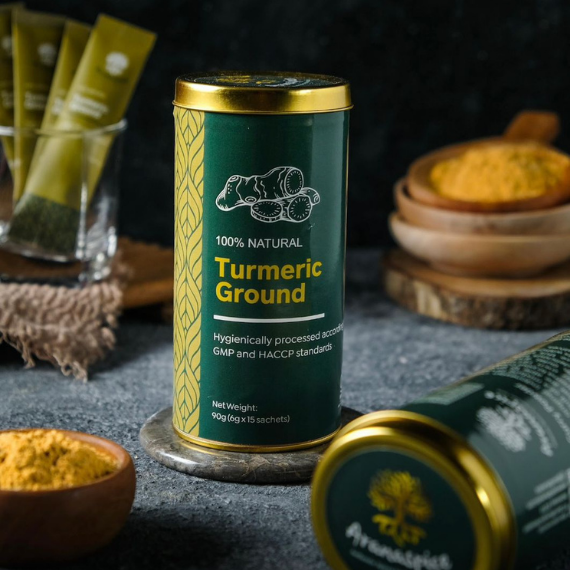 Aranaspice Turmeric Ground - 90gr (@15 sachets)