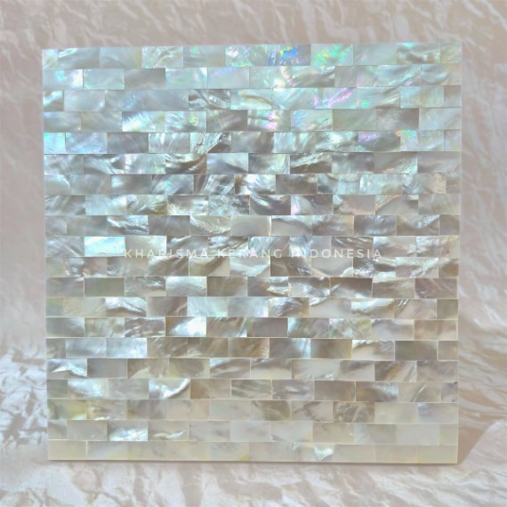 Mother of Pearl Wall Backsplash - White