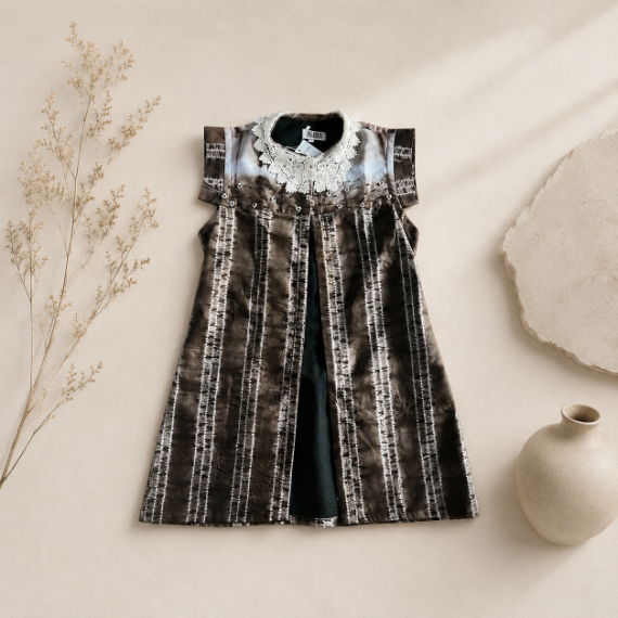 Natural Dyed Sasirangan Outer Dress