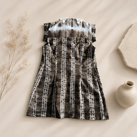 Natural Dyed Sasirangan Outer Dress