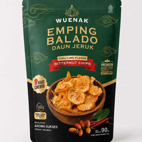 Wuenak Fried Shallot/ Bitternut Chili Lime Chips